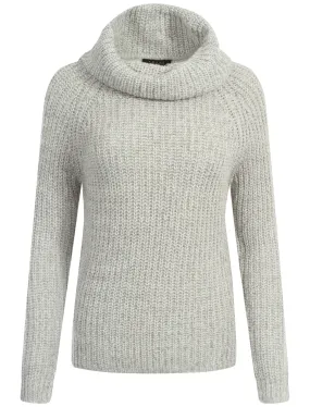 Amara Reya Agathe knitted jumper in light grey