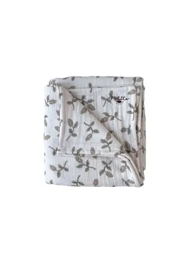 Baby swaddle / simple floral