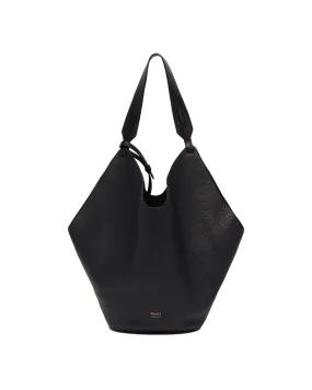 Black Medium The Lotus Bag