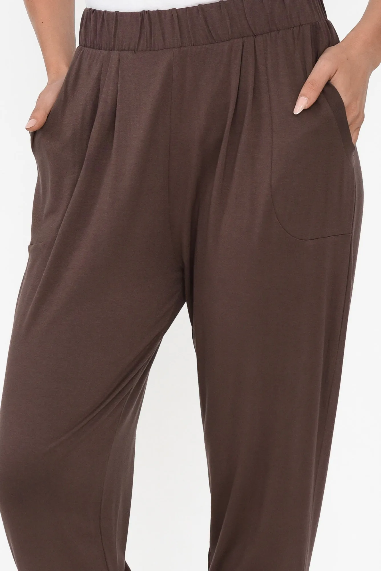 Brown Tokyo Slouch Pants