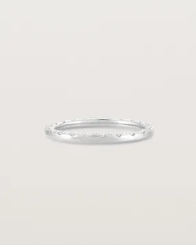 Cascade Profile Ring | Diamonds