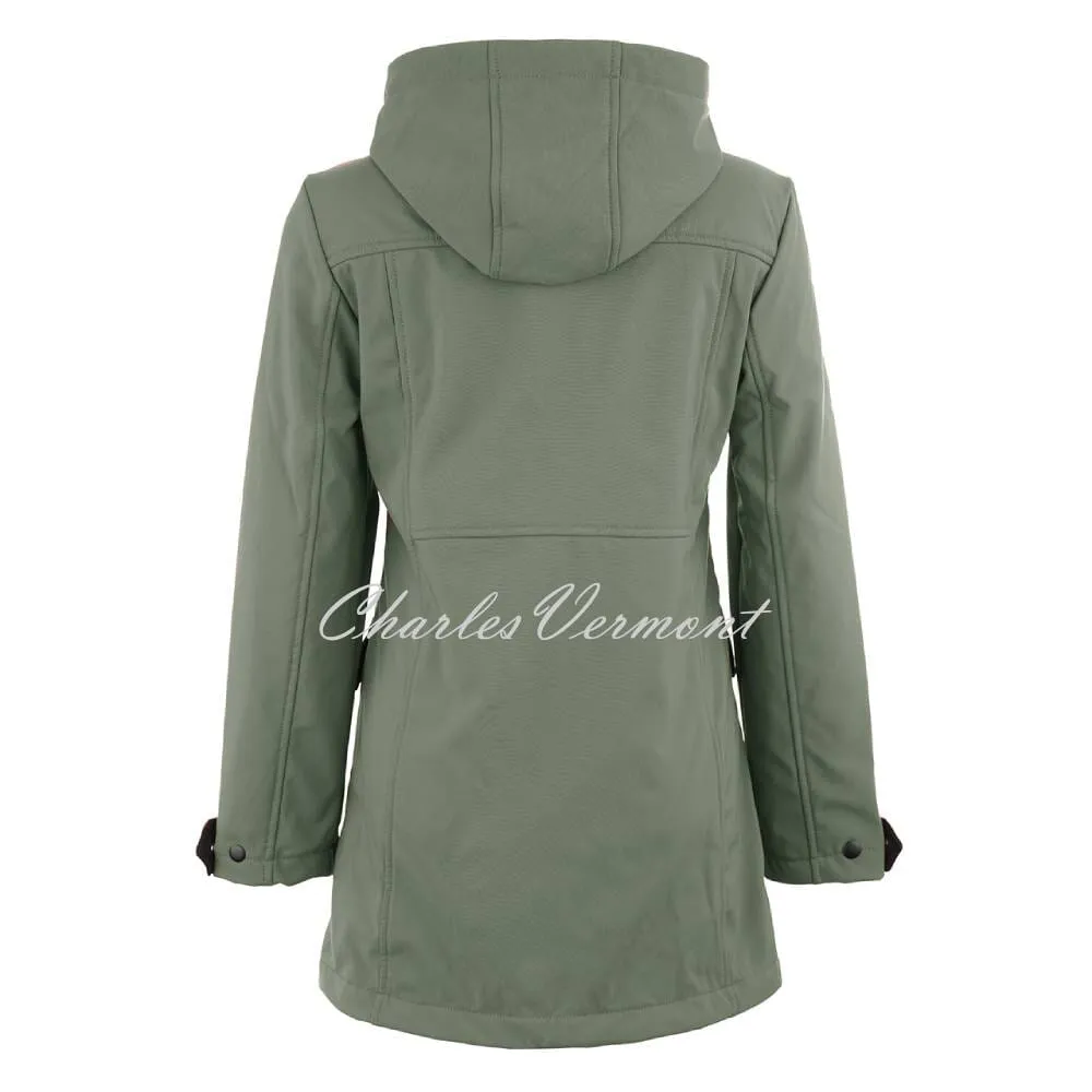 Dolcezza Coat with Ultra Thin Fleece Lining - Style 72863 (Khaki)