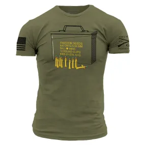 Freedom Seeds T-Shirt - Military Green