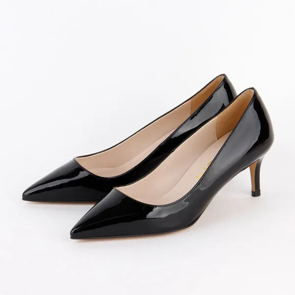 *GAL classic patent - black, 6cm size UK 3