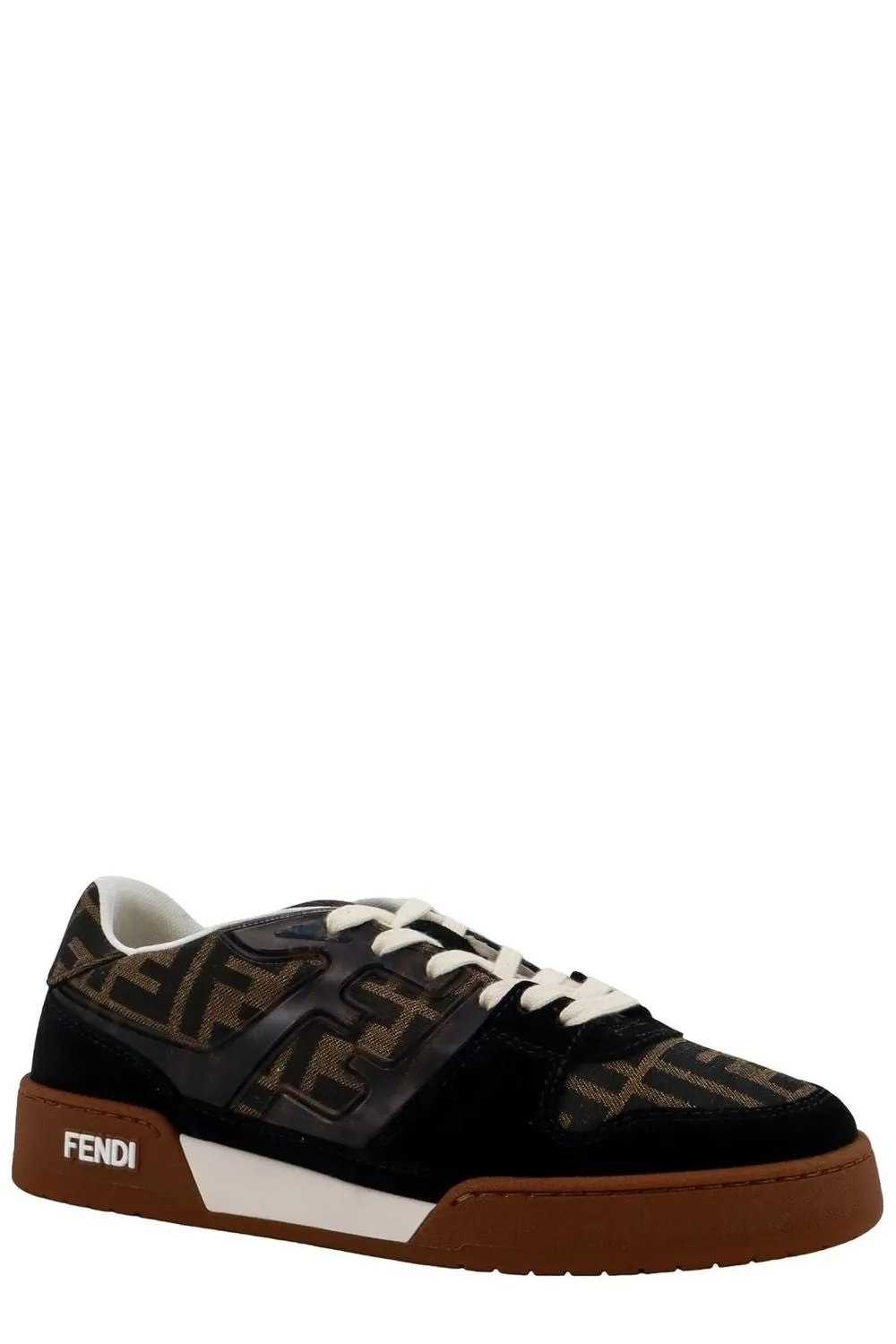 JACQUARD LACE UP SNEAKERS