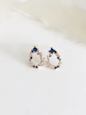 Marietta Petite Gold Stud Earrings