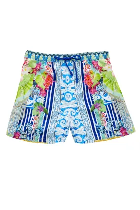 MEN'S ELASTIC WAIST BOARDSHORT BAHIA BLISS