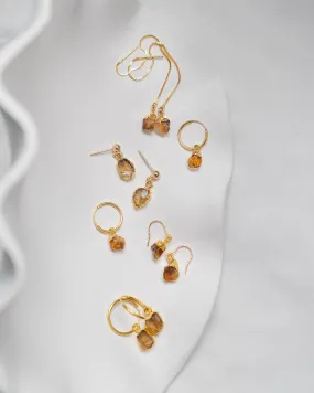 November | Citrine Earrings