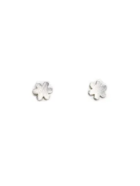 Petite Flower Studs - Silver