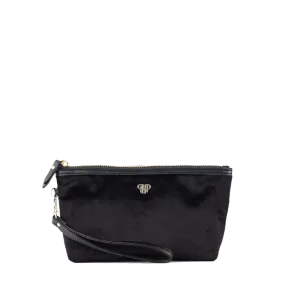 PurseN Getaway Velvet Wristlet Makeup Bag