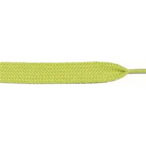 Thick Flat 3/4 - Lime (12 Pair Pack) Shoelaces