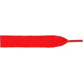 Thick Flat 3/4 - Red (12 Pair Pack) Shoelaces