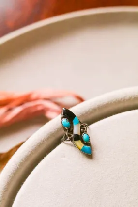 Vintage Southwest Inlay Ring