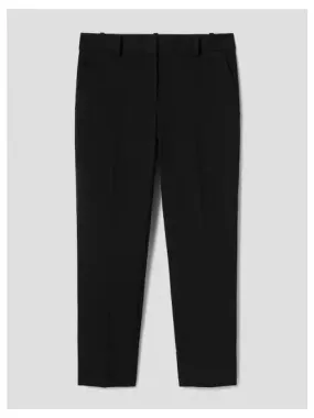 Women s Bi Stretch Trica Slim Straight Fit Pants Trousers Black Domestic Product