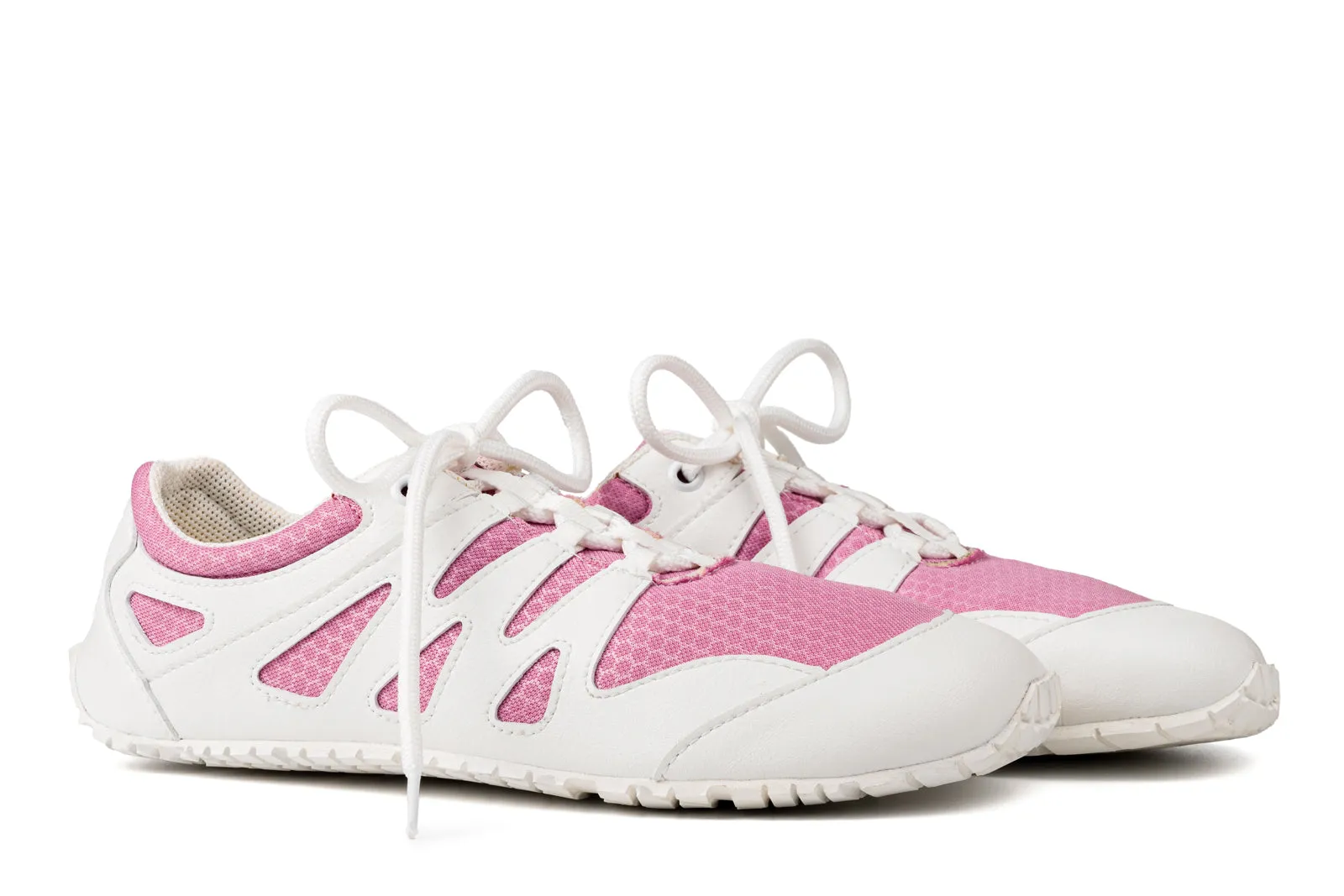 Women’s Chitra Run barefoot pink-white running shoes